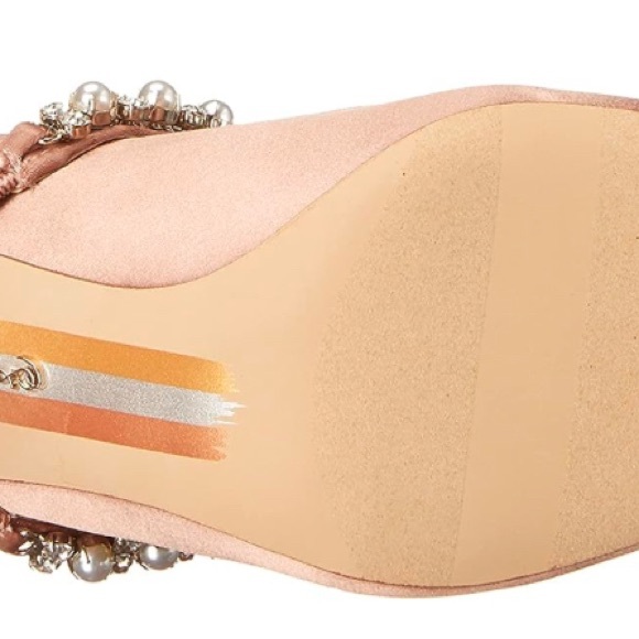 New women Sz 7.5M  evening glam  mules - Picture 7 of 17